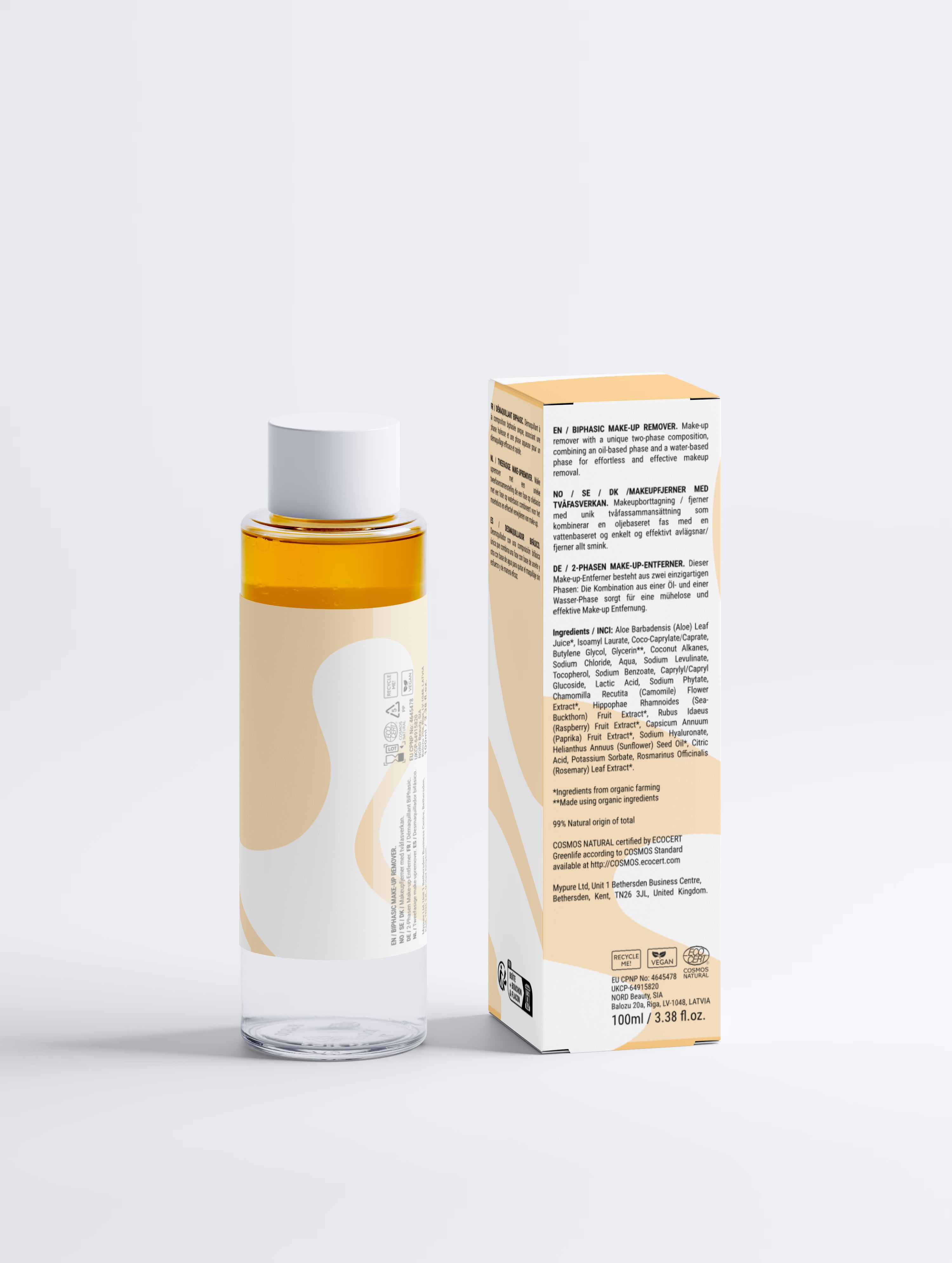 Zweiphasiger Make-up-Entferner, parfümfrei | 100 ml MISHÉA
