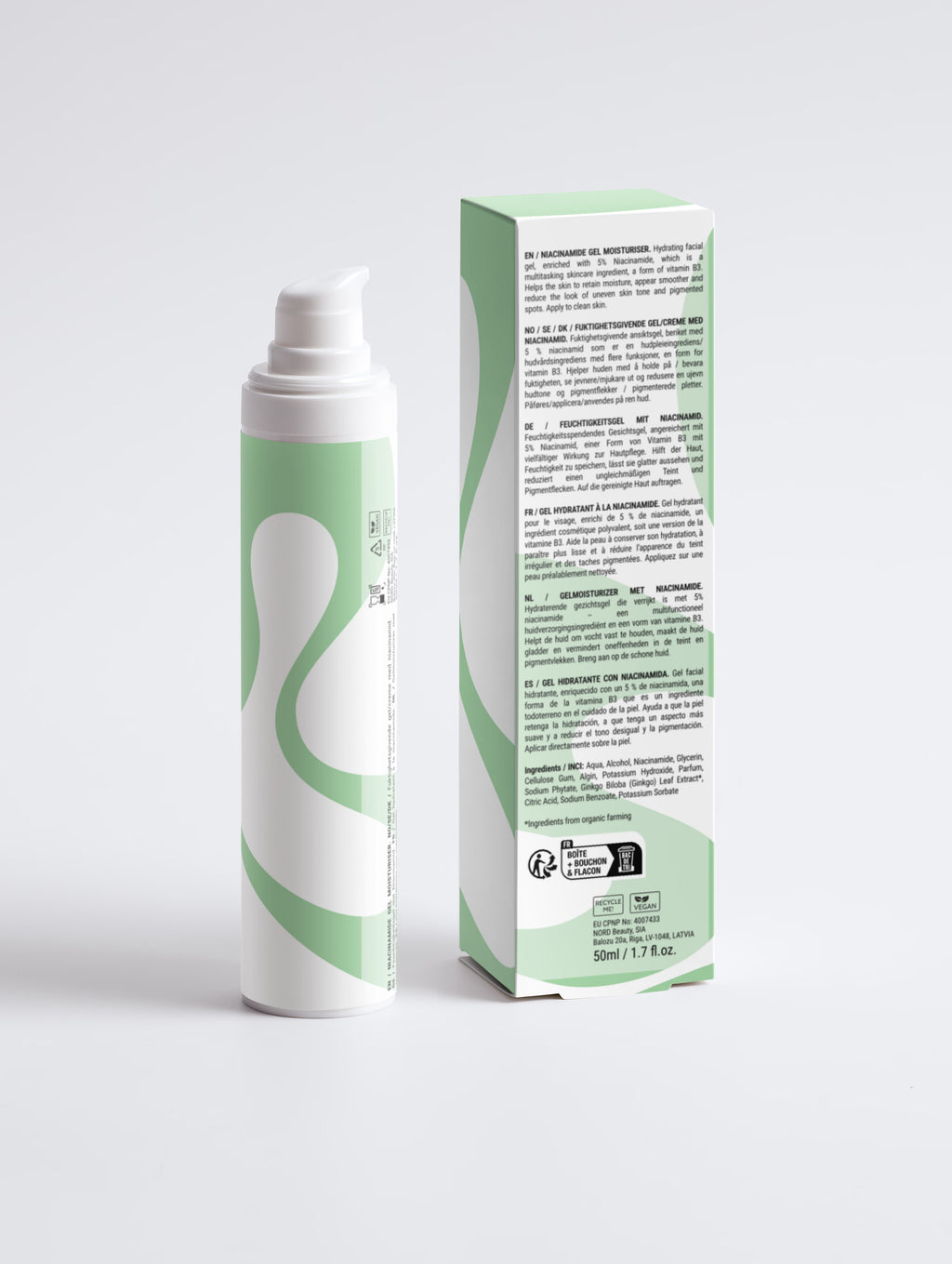 Feuchtigkeitsgel mit Niacinamid | 50 ml MISHÉA