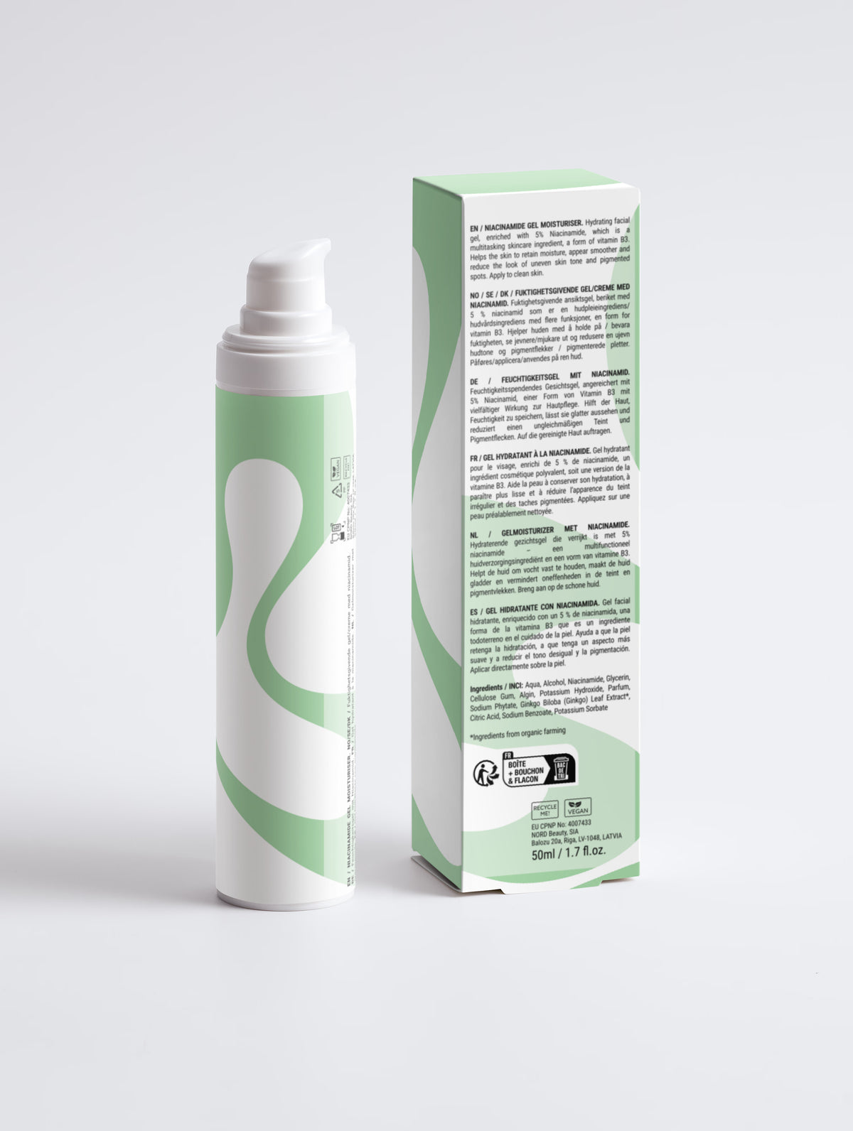 Feuchtigkeitsgel mit Niacinamid | 50 ml MISHÉA