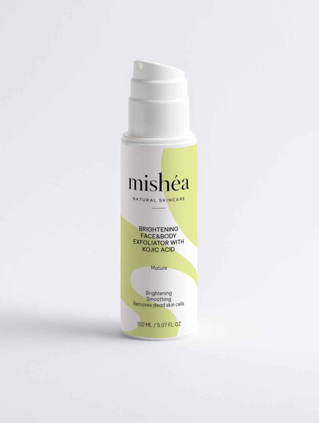 Aufhellendes Peeling für Gesicht & Körper mit Kojisäure | 150 ml MISHÉA