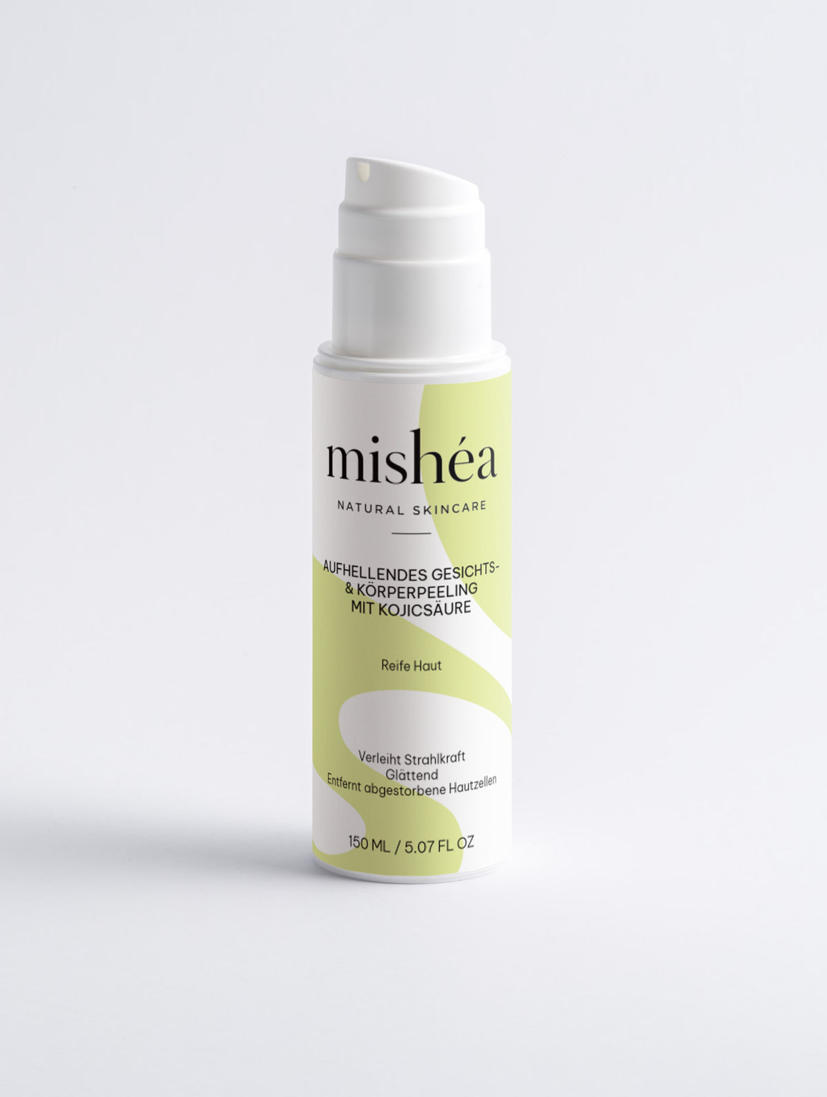 Aufhellendes Peeling für Gesicht & Körper mit Kojisäure | 150 ml MISHÉA