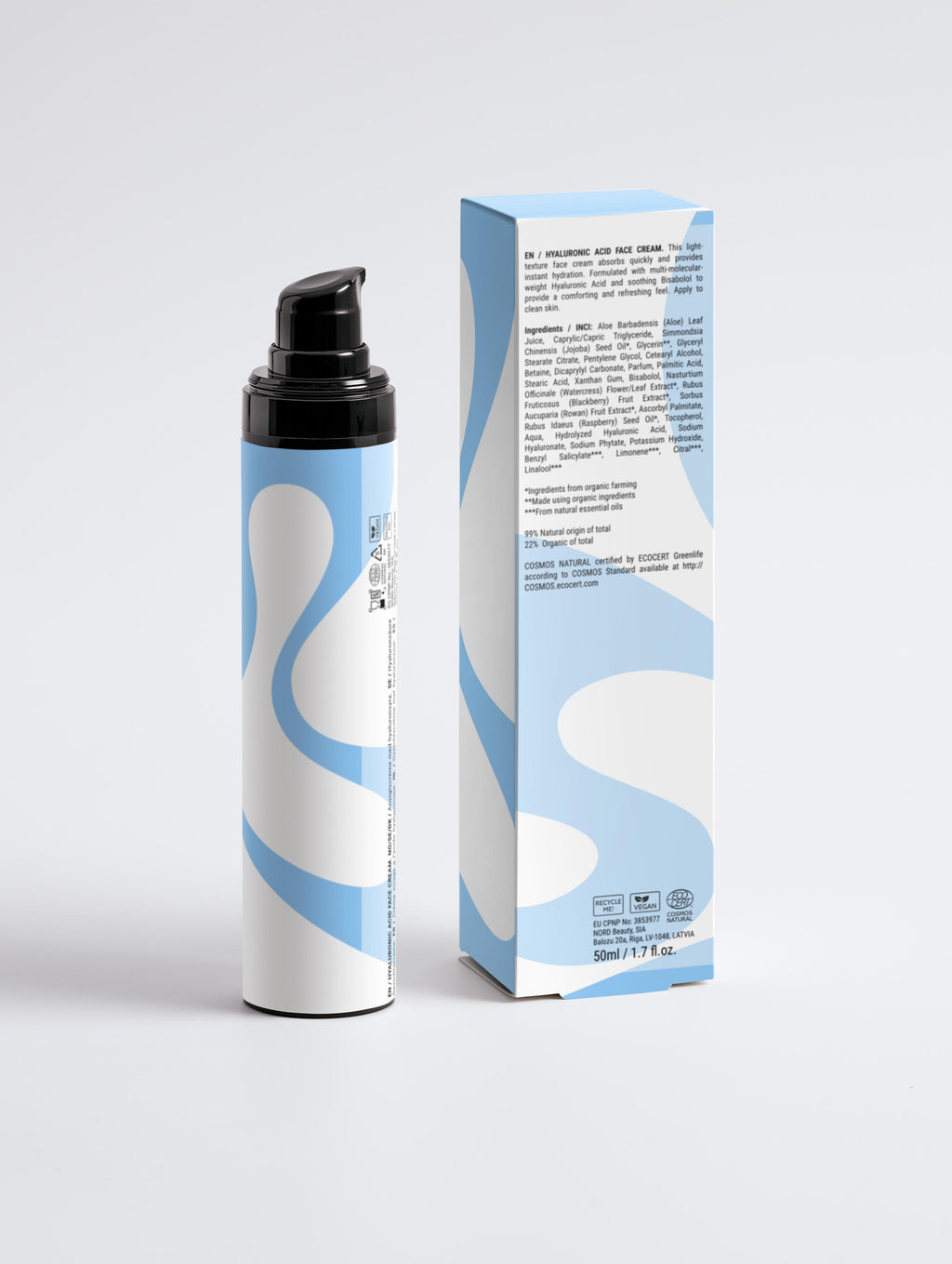 Hyaluronic Acid Face Cream for Men Selfnamed
