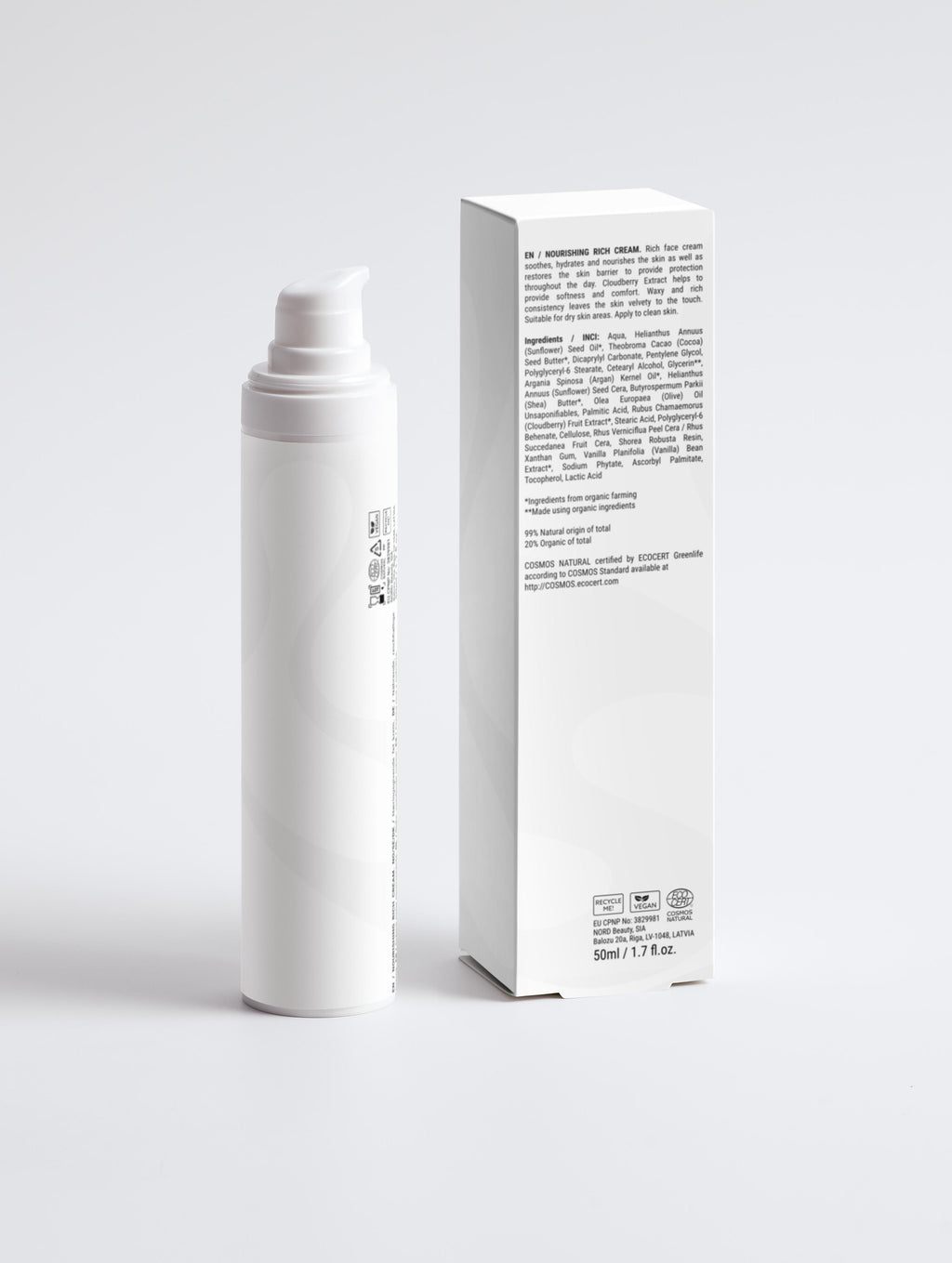 Nourishing Rich Cream, Fragrance Free Selfnamed