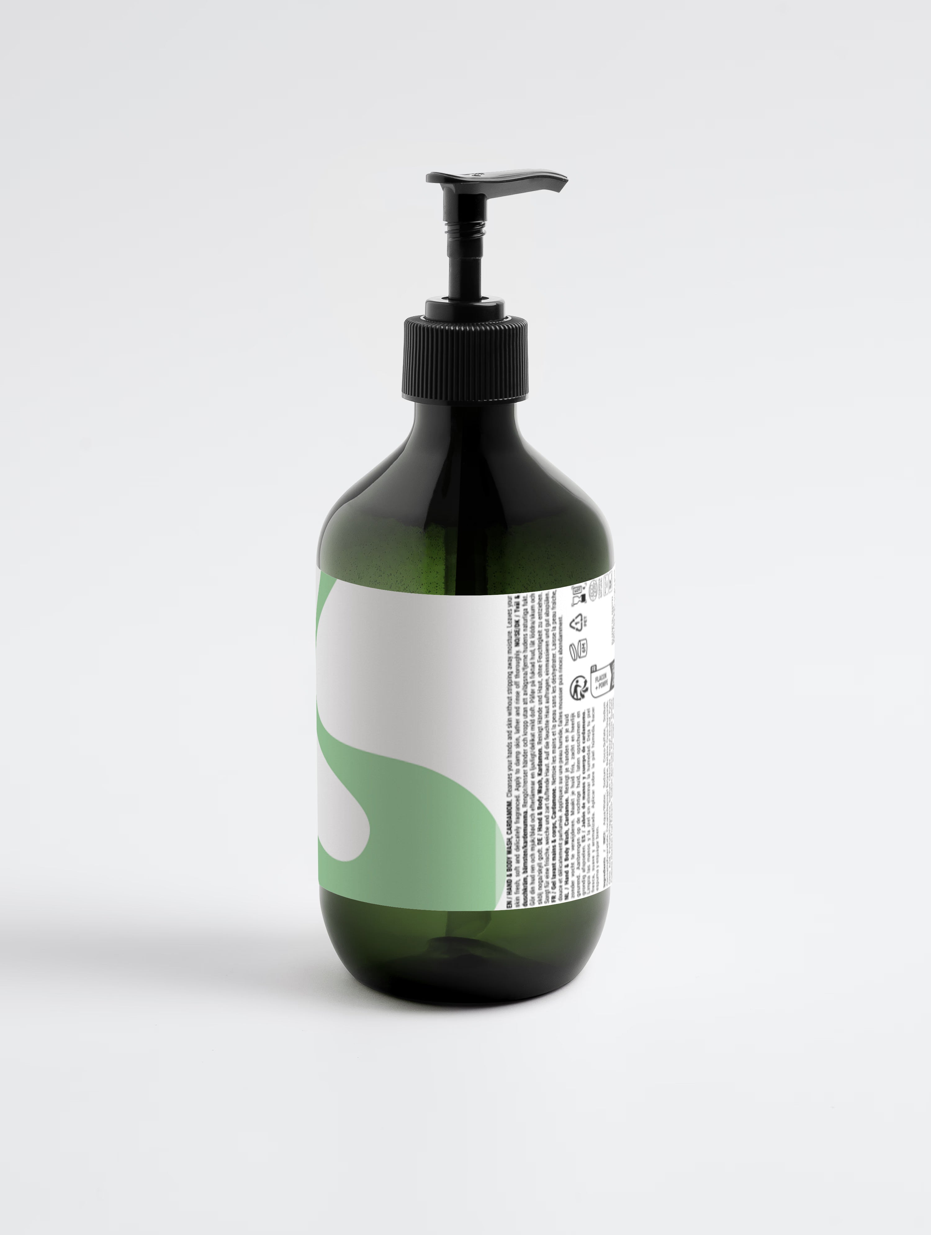 Hand- und Körperwaschmittel, Ingwer & rauchiger Kardamom | 490 ml MISHÉA