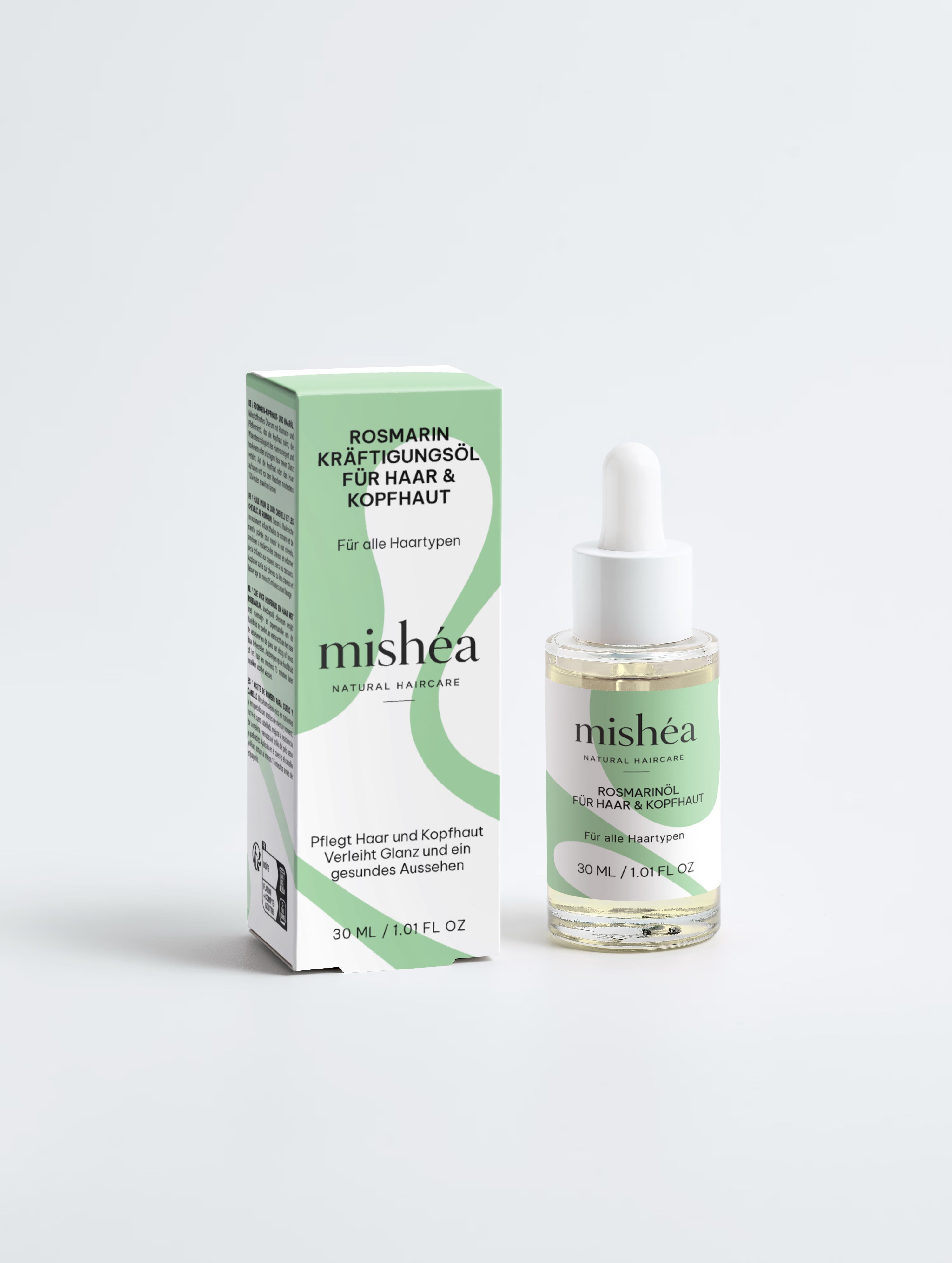 Rosmarin Haar- und Kopfhautstärkungsöl | 30 ml MISHÉA