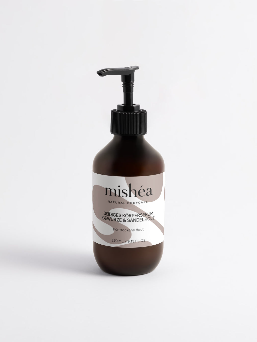 Körperserum für seidige Haut, Gewürze & Sandelholz | 270 ml MISHÉA