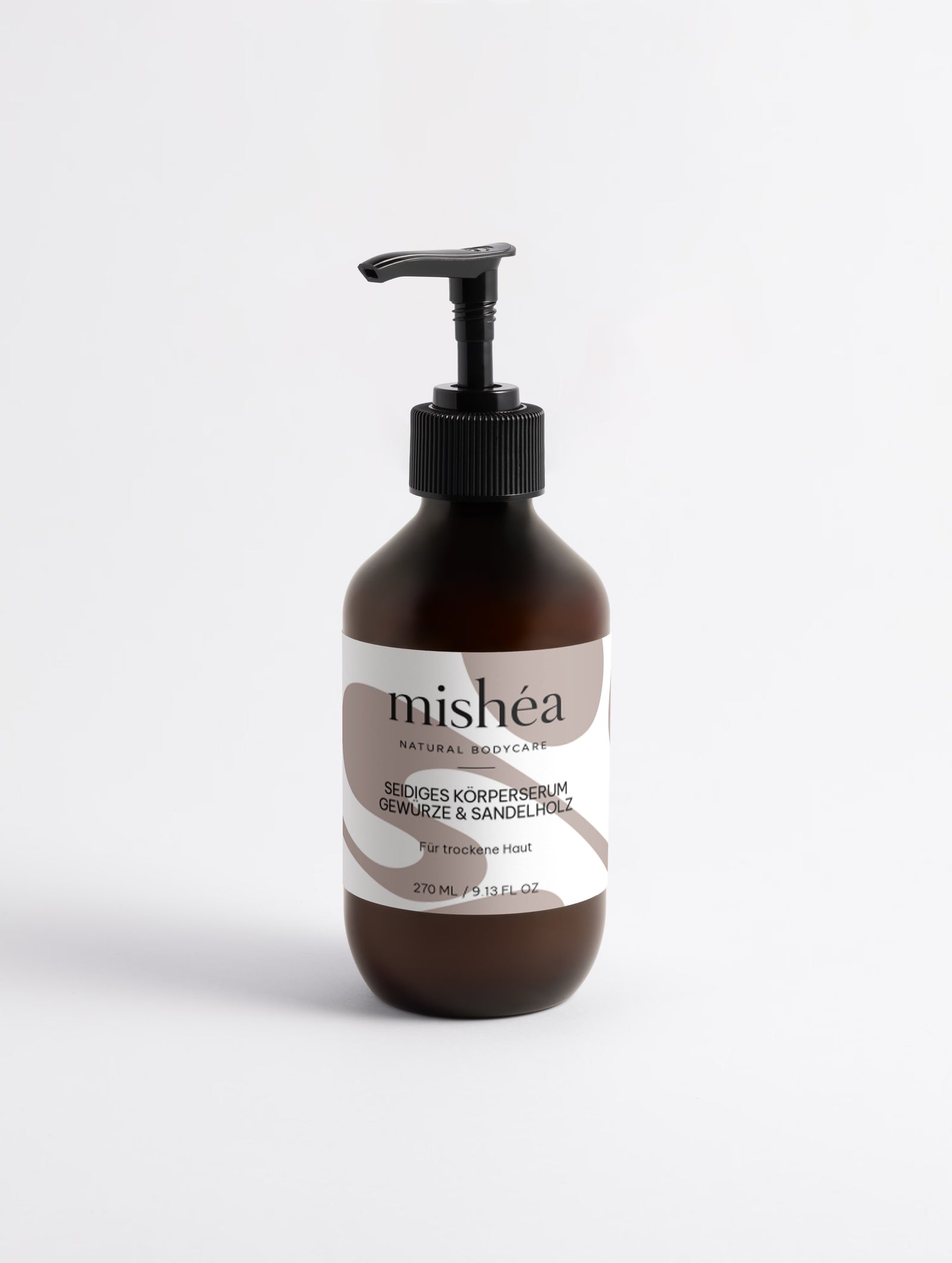 Körperserum für seidige Haut, Gewürze & Sandelholz | 270 ml