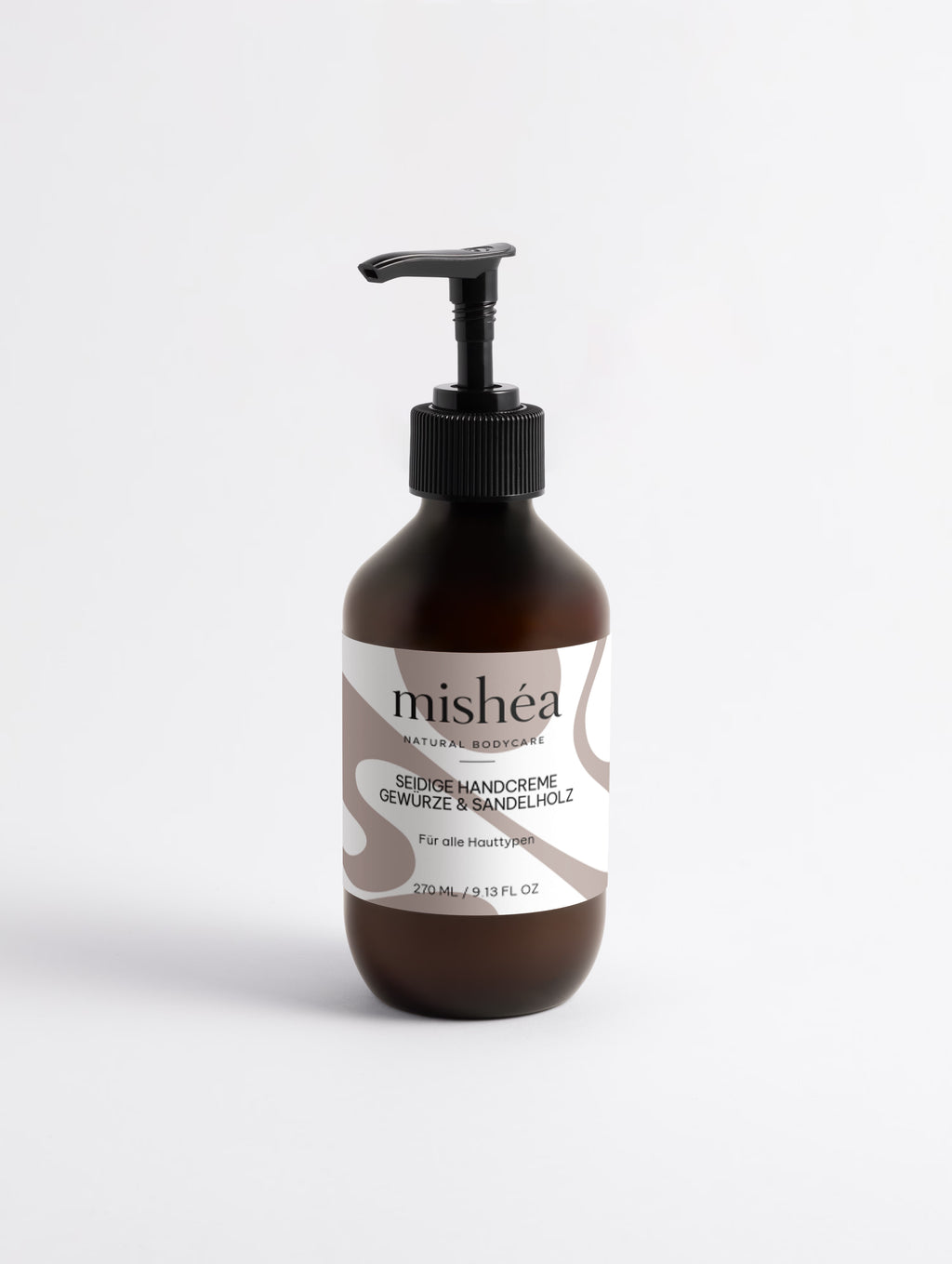 Handcreme für seidige Haut, Gewürze & Sandelholz | 270 ml MISHÉA