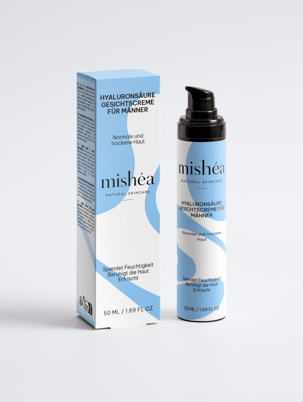 Hyaluronsäure-Gesichtscreme für Männer | 50 ml MISHÉA