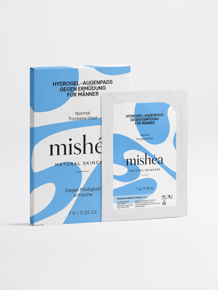Hydrogel-Augenpads gegen Ermüdung für Männer | 7 Paar