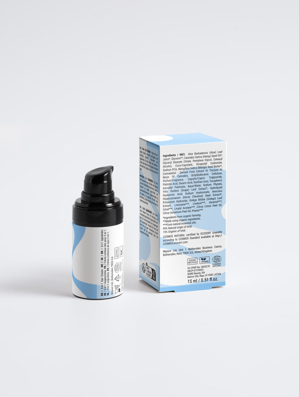 3-in-1-Augencreme für Männer | 15 ml MISHÉA