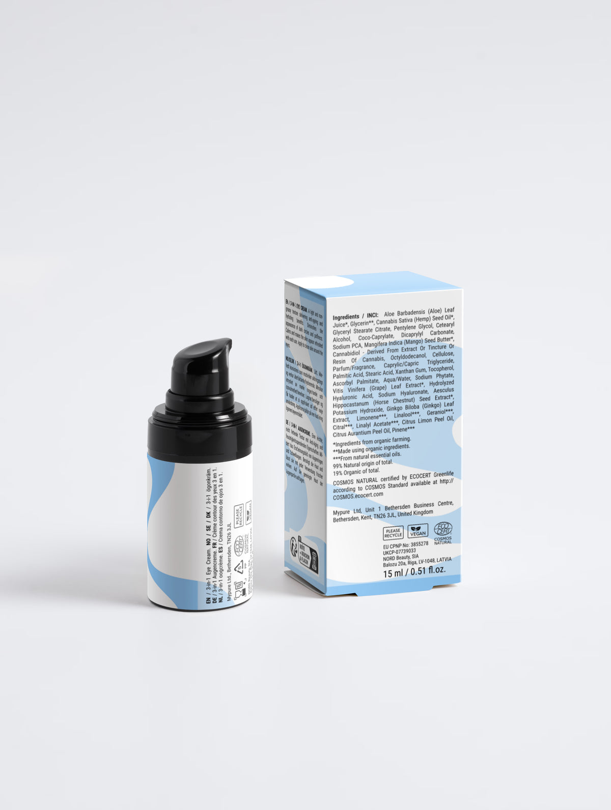 3-in-1-Augencreme für Männer | 15 ml MISHÉA