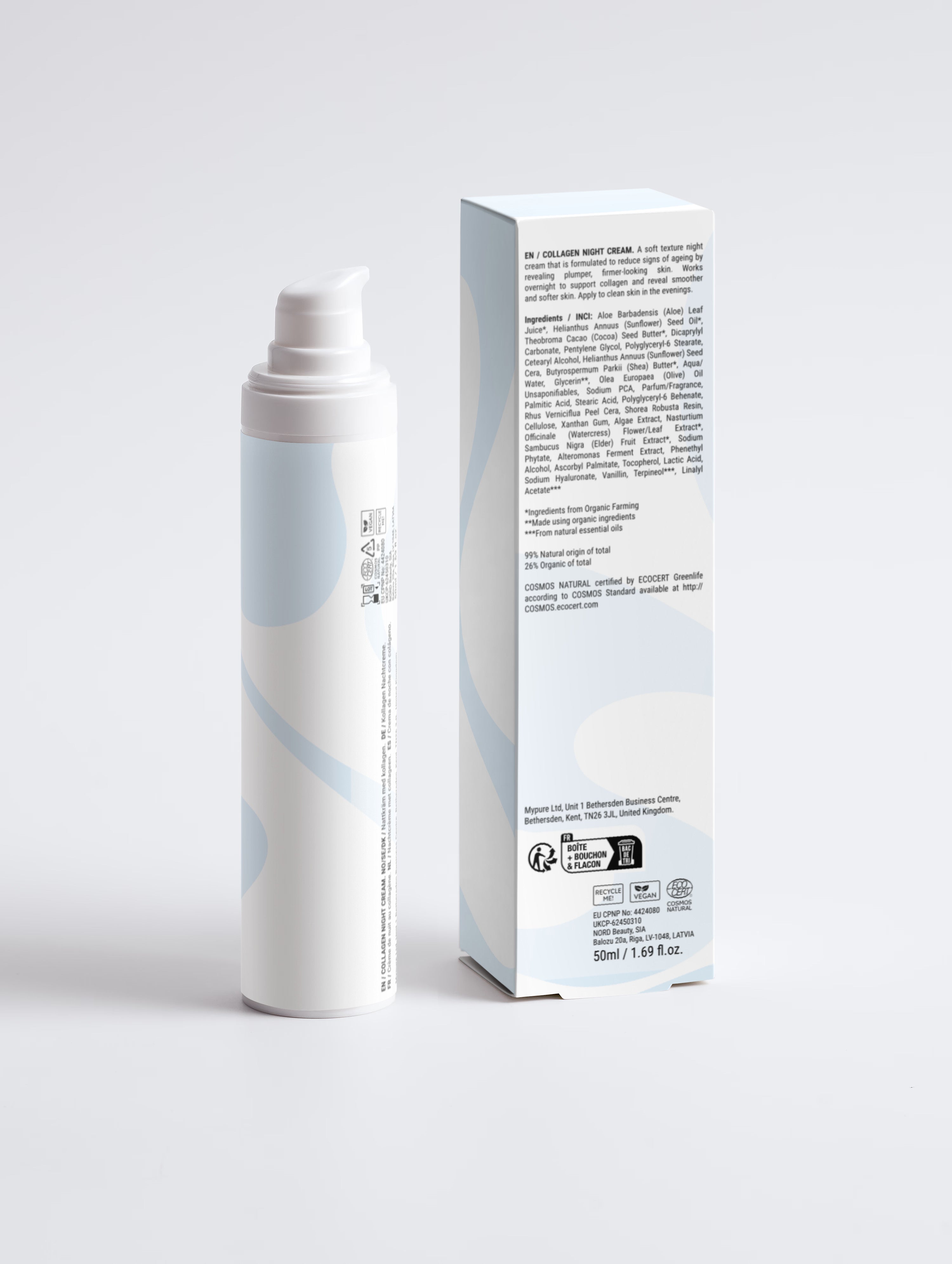 Kollagen-Anti-Aging-Nachtcreme | 50 ml MISHÉA