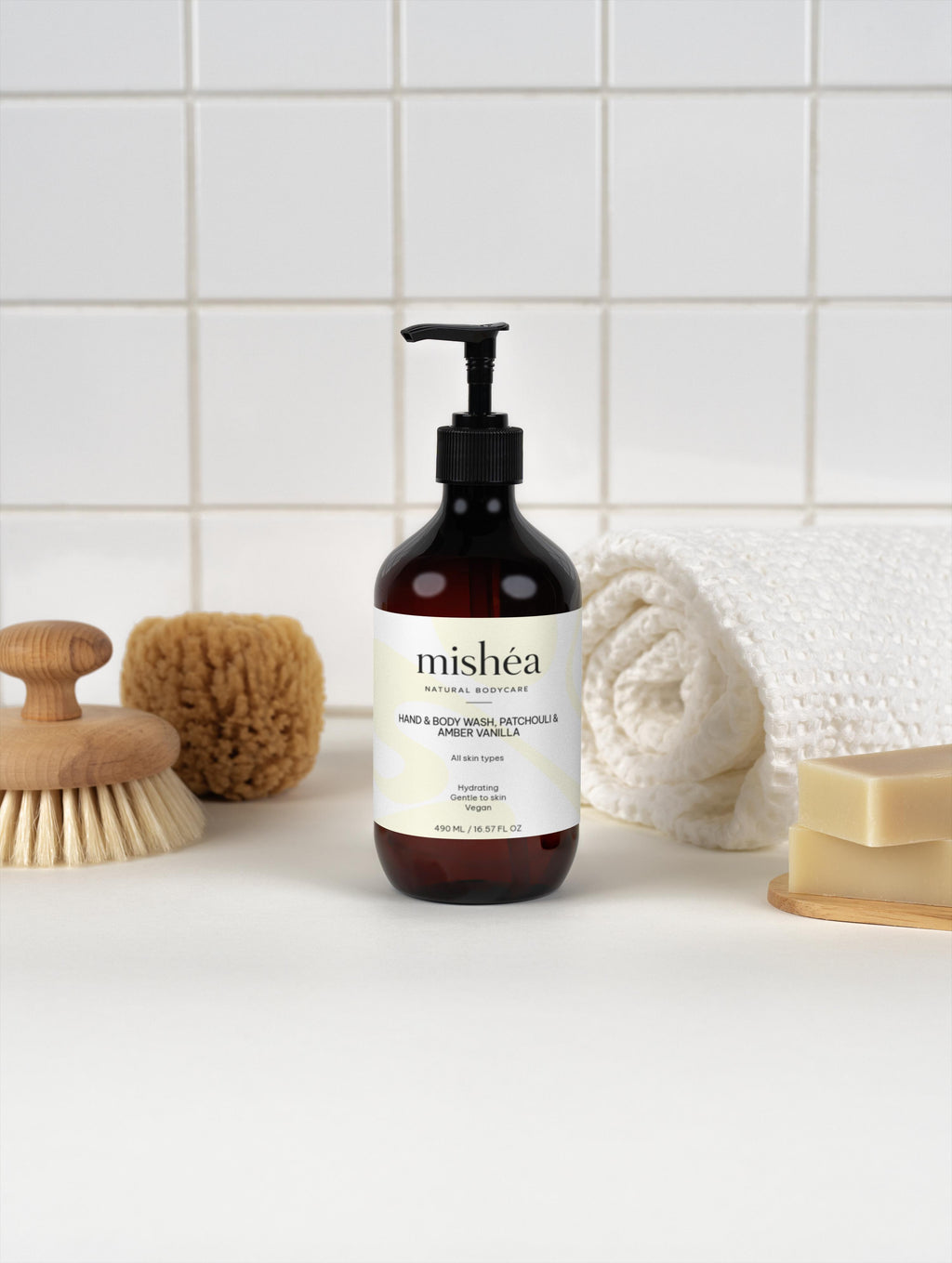 Hand & Body Wash, Patchouli & Amber Vanilla Selfnamed