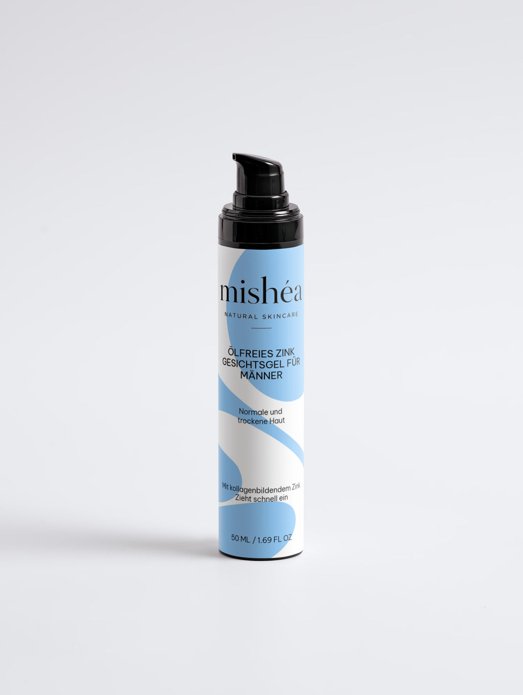 Ölfreies Zink-Gesichtsgel für Männer | 50 ml MISHÉA