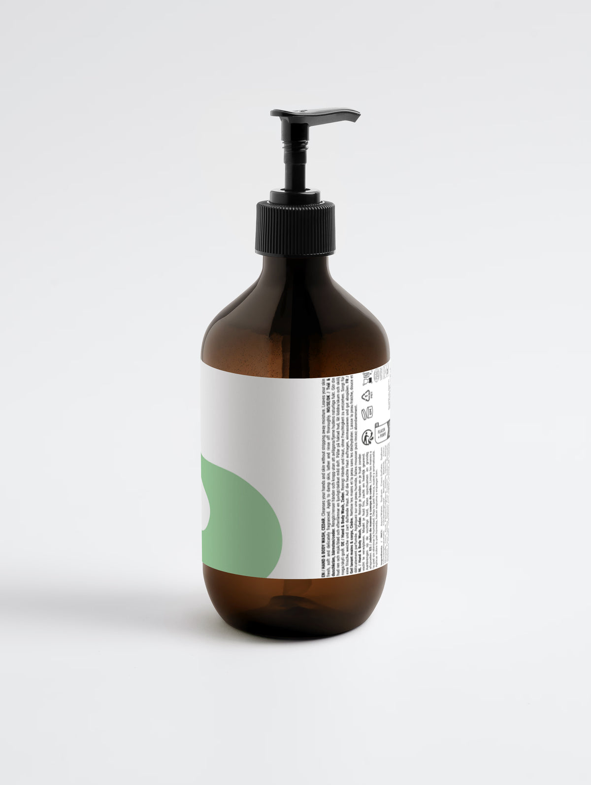 Hand- und Körperwaschmittel, Pfefferminze & dunkles Zedernholz | 490 ml MISHÉA