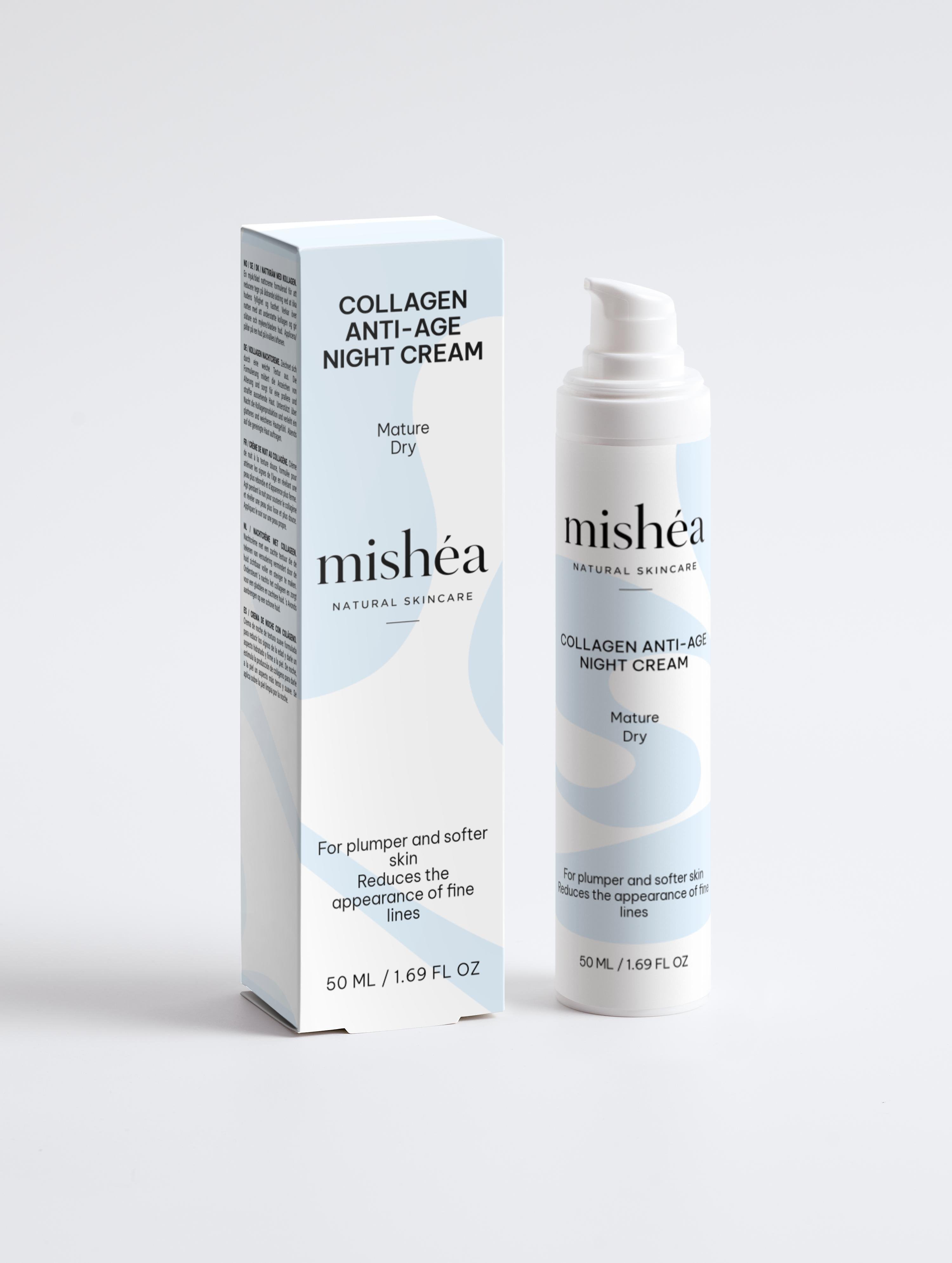 Kollagen-Anti-Aging-Nachtcreme | 50 ml MISHÉA